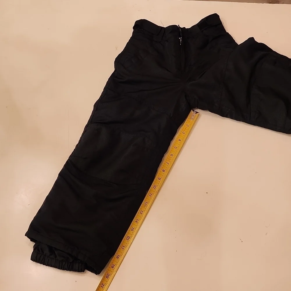 Cherokee Black Ski Snow Pants Insulated Winter Pants Size 6/7